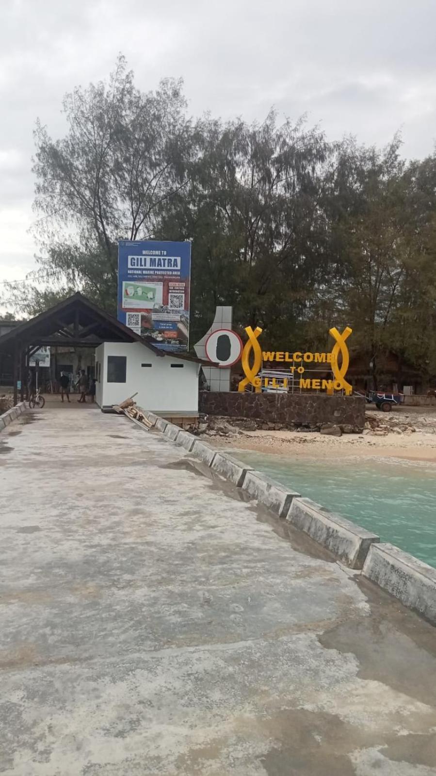 Bunga Bungalows Gili Meno Extérieur photo
