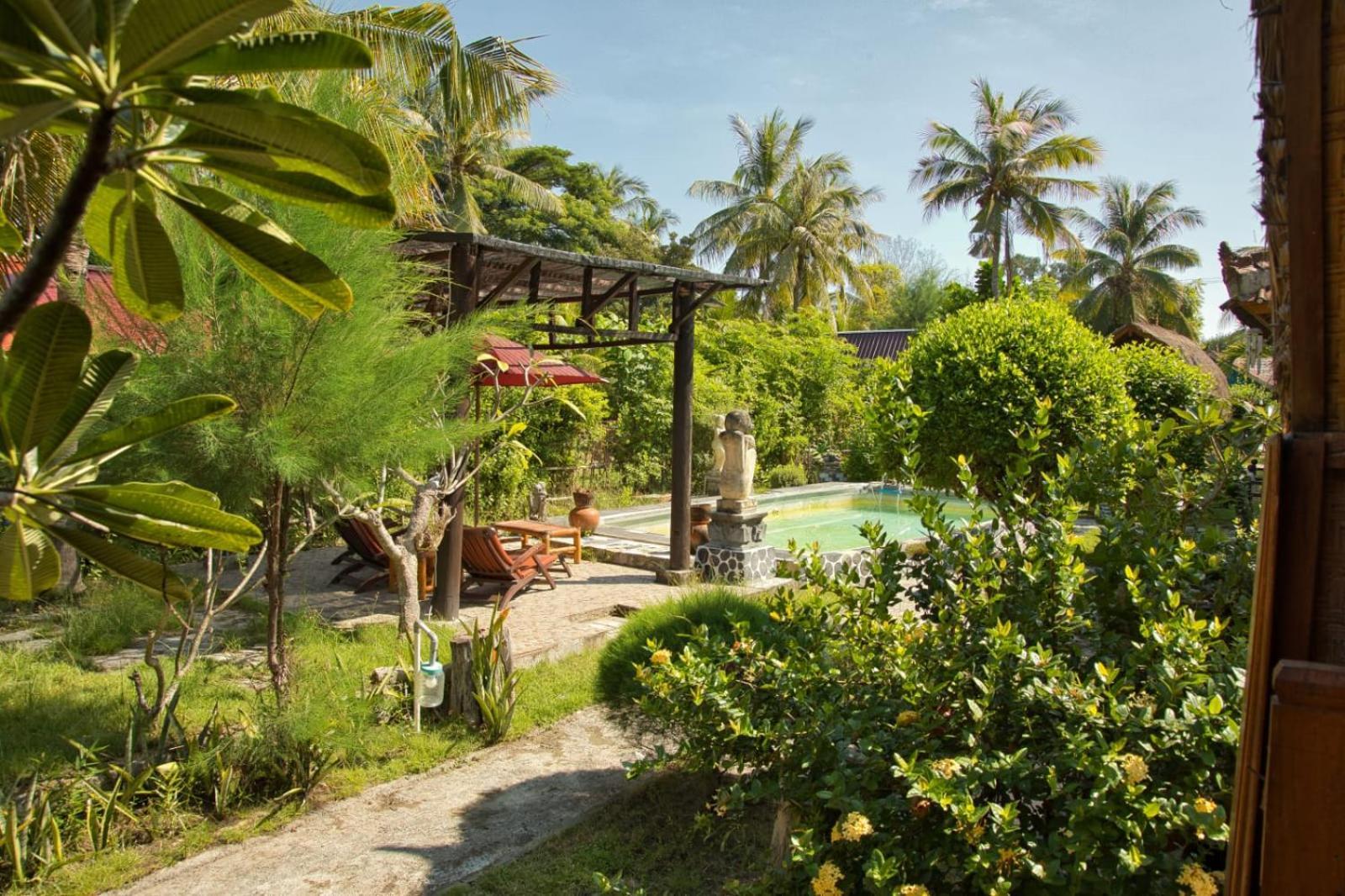 Bunga Bungalows Gili Meno Extérieur photo